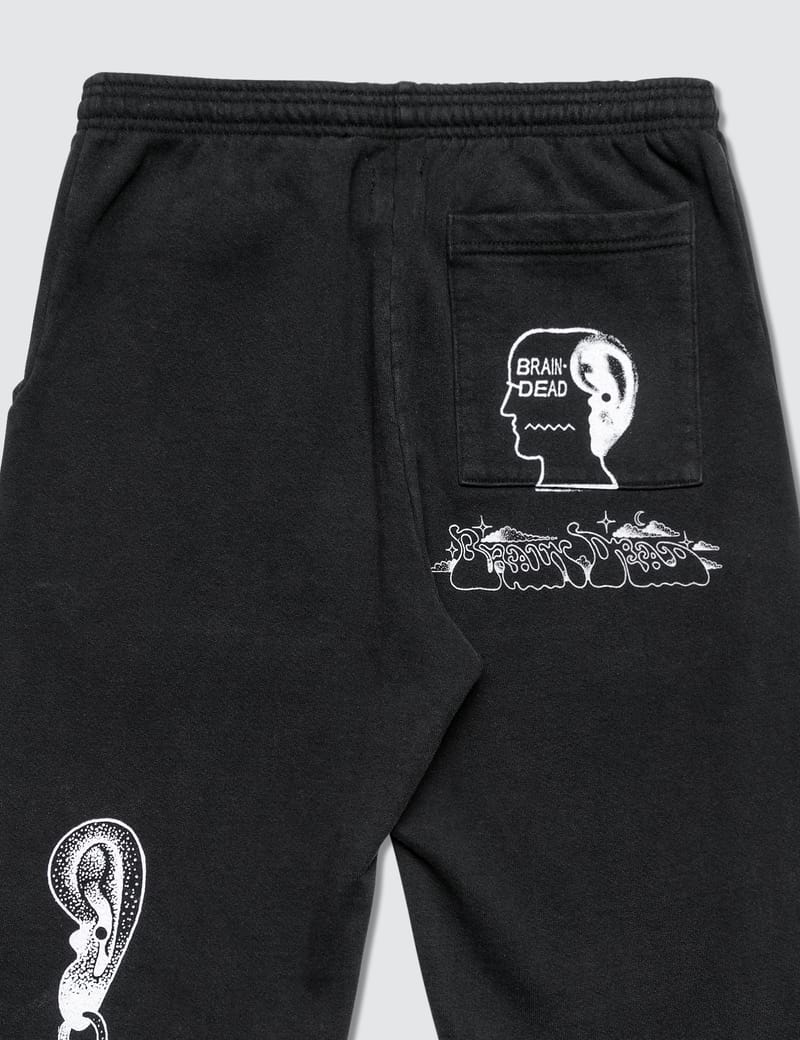 brain dead x gustavo sweatpants