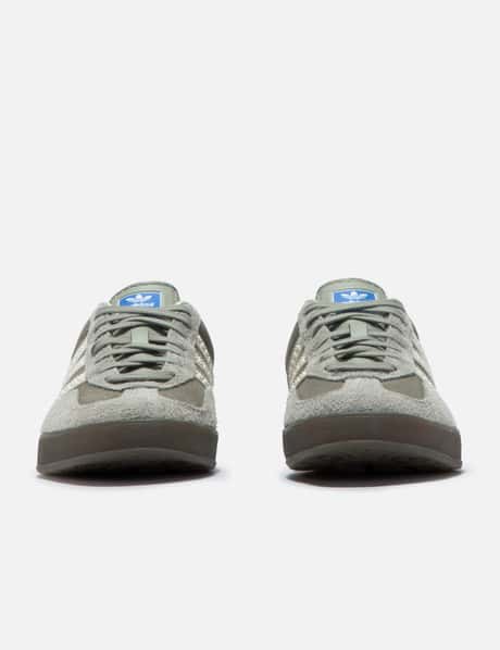 adidas gazelle silver green womens A.B. Gazelle Indoor (Blondey) – Premier