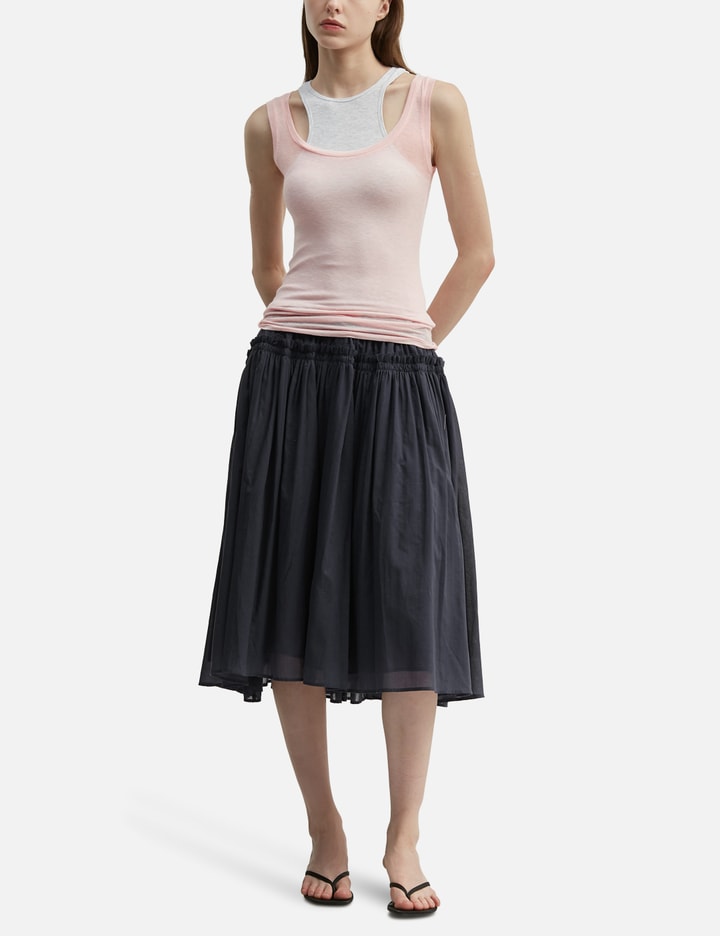 Glowny Soft Layered Scoop Top