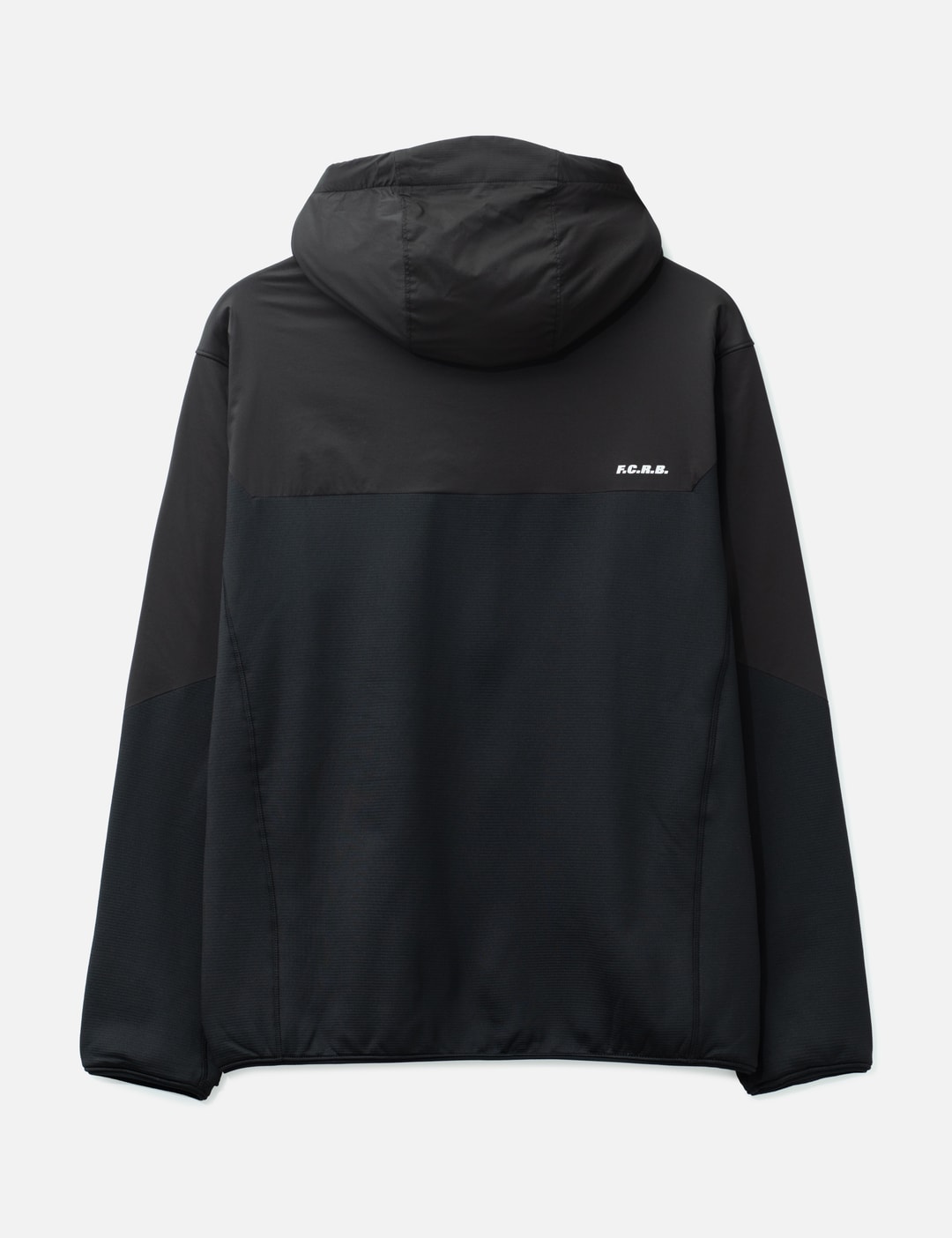 Grid Fleece Hybrid Hoodie view 9