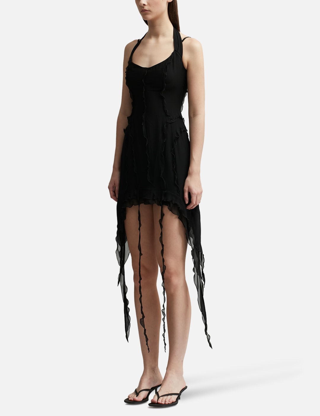 CHIFFON MINI DRESS view 14