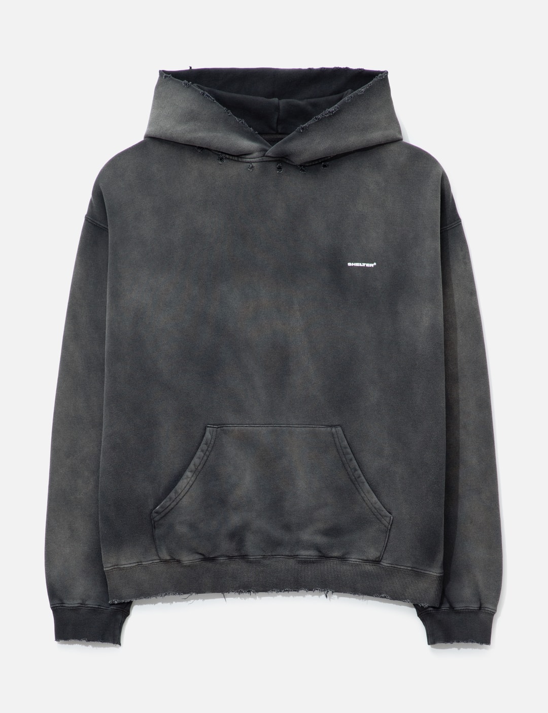 "Logo" Washed Hoodie view 7