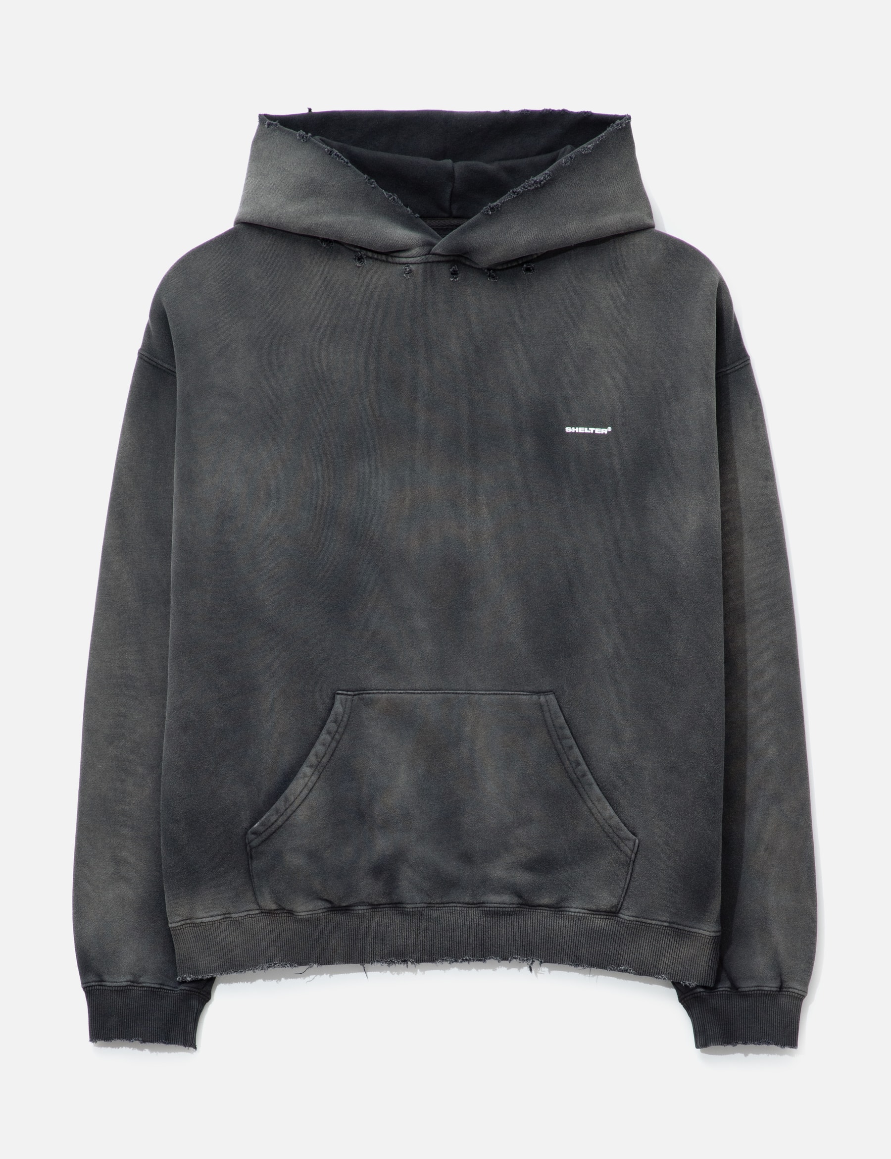 "Logo" Washed Hoodie view 16