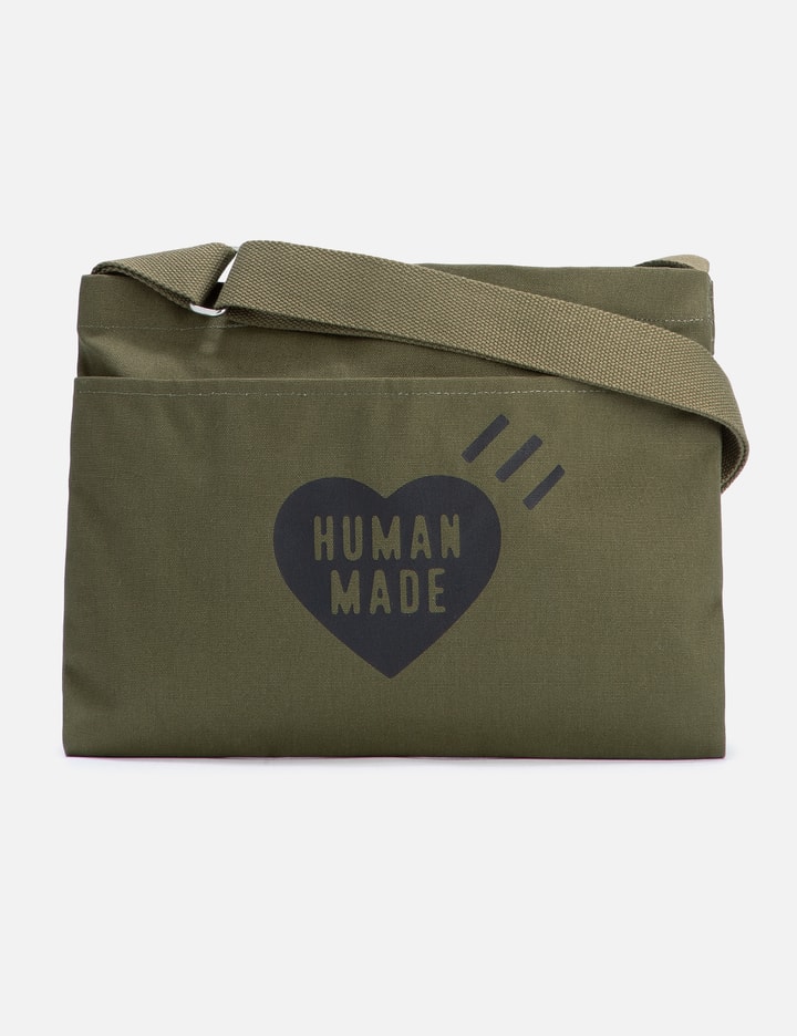 Human Made 2way Shoulder Bag In Green