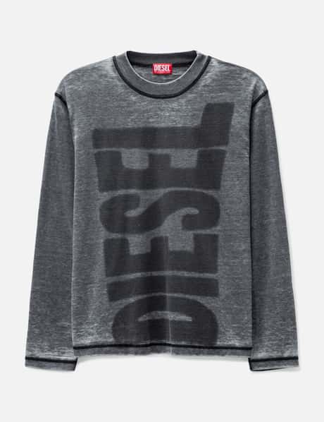 Diesel T-クレーン ロングスリーブ Tシャツ