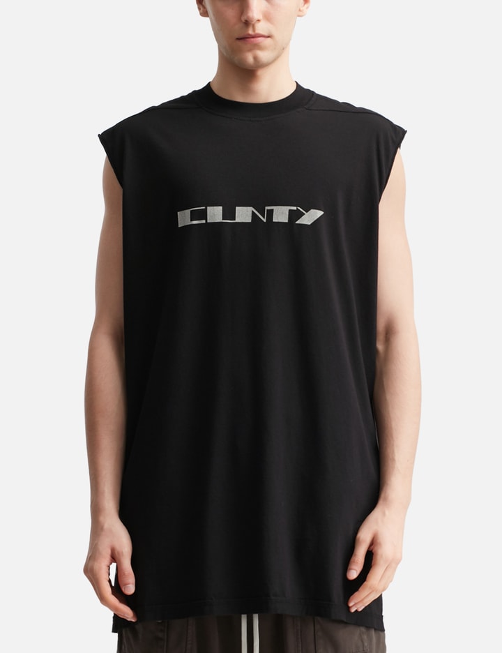 Rick Owens Drkshdw Tarp T-shirt In Black