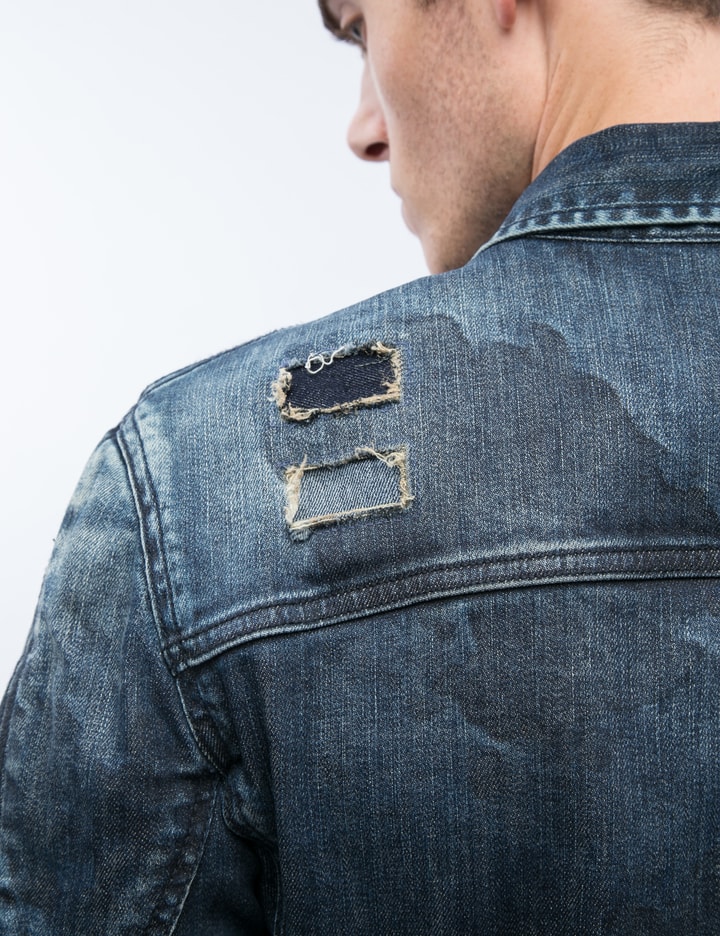 Destroyed Denim Wash Jacket Placeholder Image