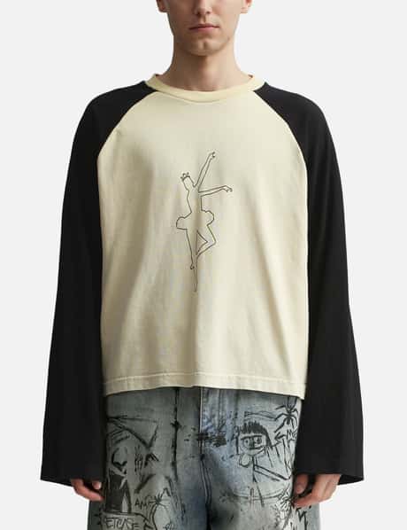 BASKETCASE - Long Sleeve Ballet V5 Raglan T-shirt | HBX - Globally 