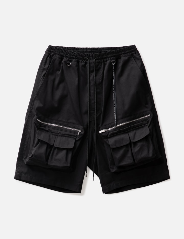 Mastermind Japan Multi Pocket Cargo Shorts In Black