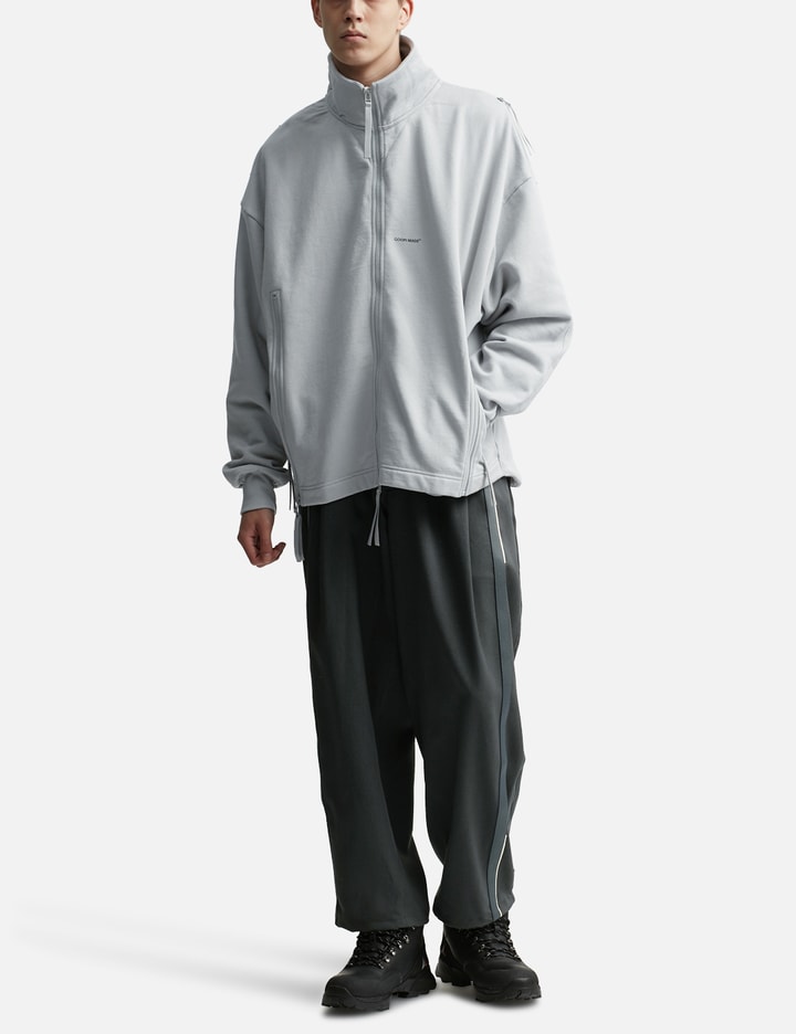 Goopimade “pth-01” Softbox Multi-zip Cozy Jacket In Grey