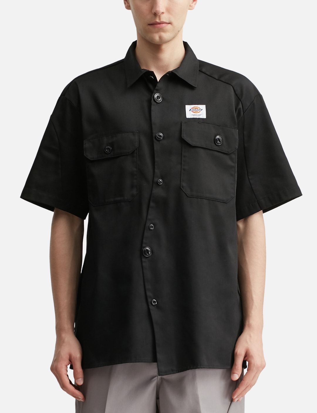 X Dickies Curved Buttoned Short Sleeves Shirt view 18