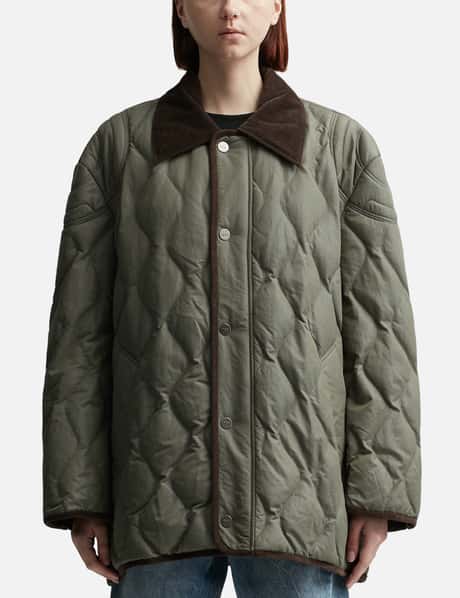 YCH COLLAR QUILTED JACKET