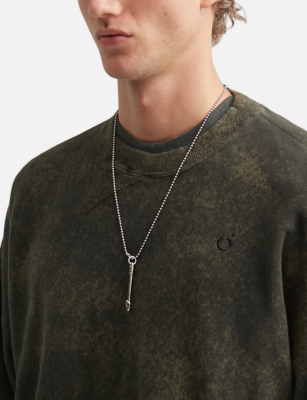 CS Symbol Shooting Arrow Over The Rainbow Pendant view 12