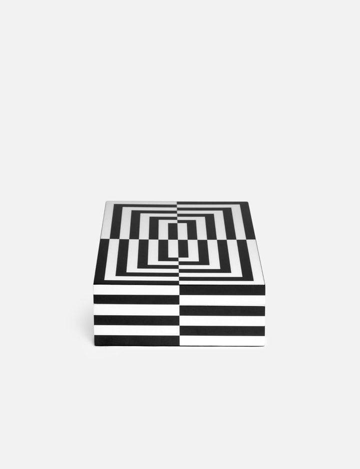 Large OP Art Lacquer Box Placeholder Image