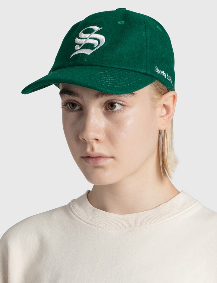Sporty & Rich English Logo Wool Hat