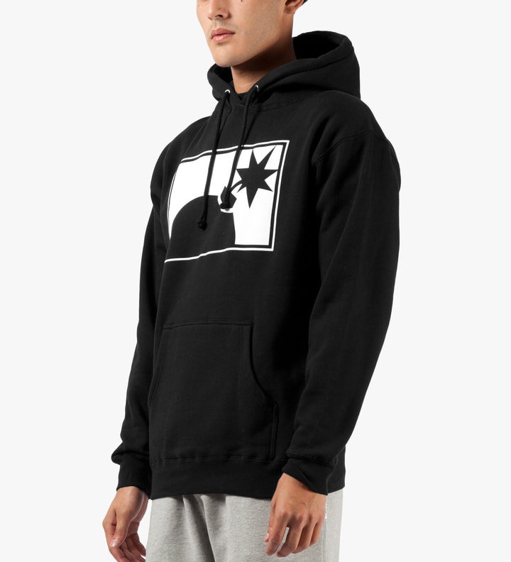 Black Forever Half-bomb Pullover Hooded Sweater Placeholder Image