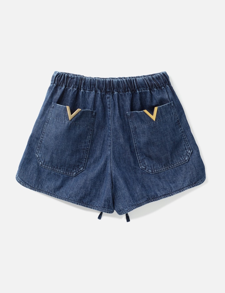 Valentino Baby Denim Shorts