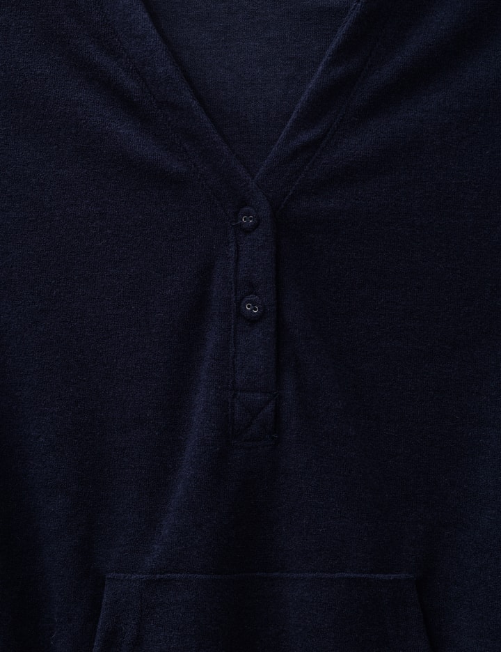 Glowny SNUG TERRY V-CUT HOODIE