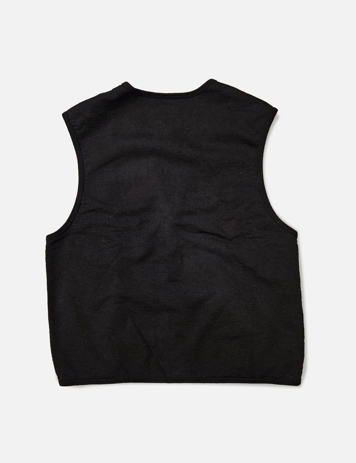 Supreme Zip Up Sweat Vest in Black Placeholder Image