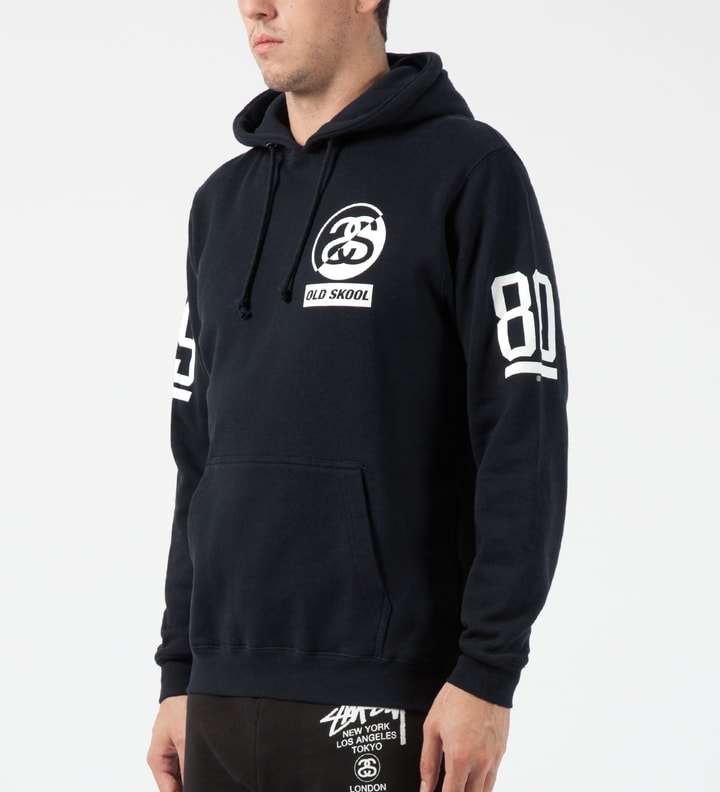 Navy SS Old Skool Hoodie Placeholder Image