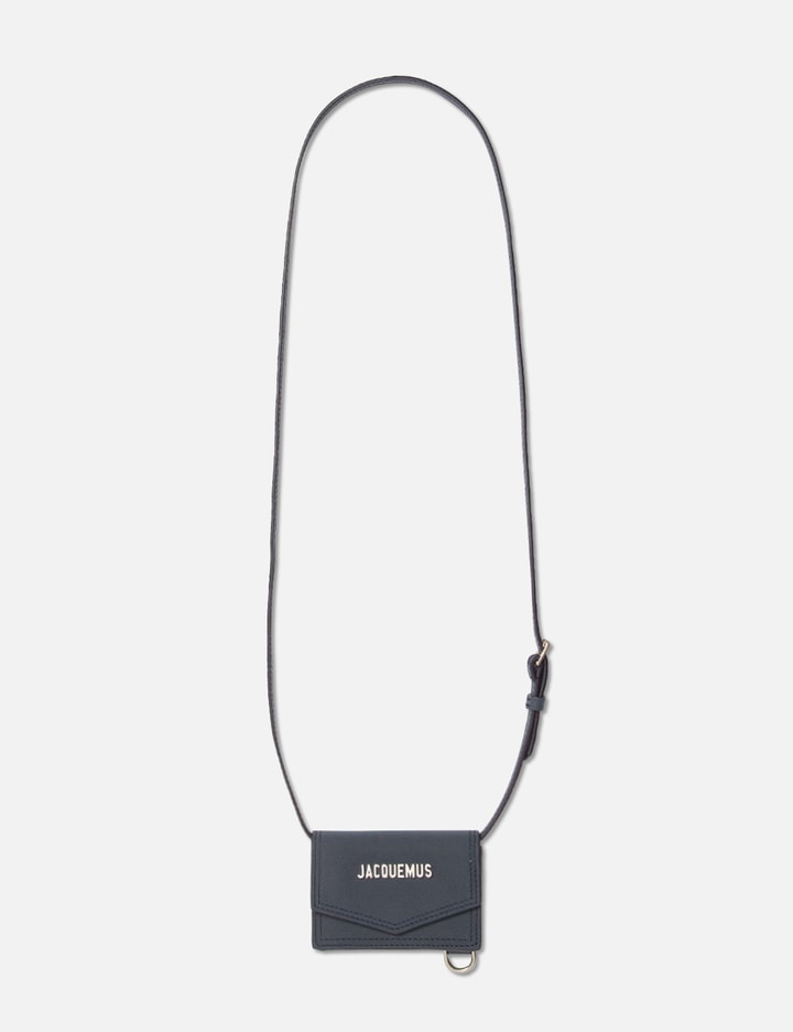 Le Porte Azur Leather Crossbody Bag in Black - Jacquemus