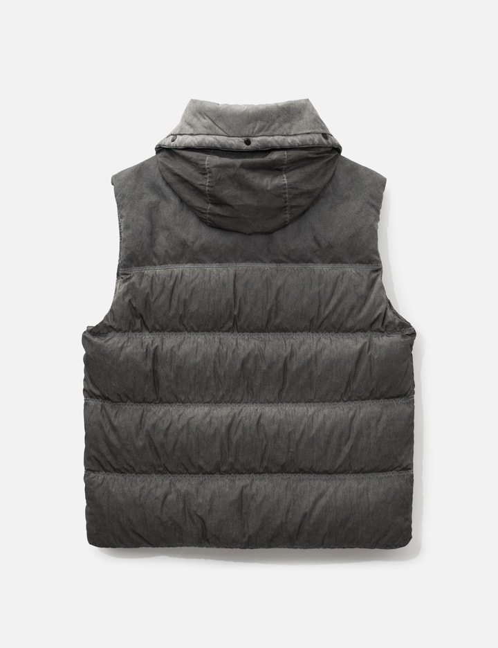 C.P. Company Eco-Chrome R Mixed Hooded Down Gilet