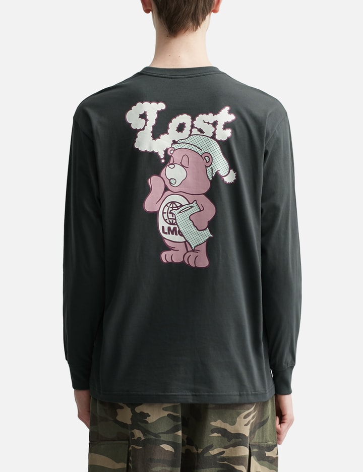 Lmc Sleeping Bear Long Sleeves T-shirt In Black