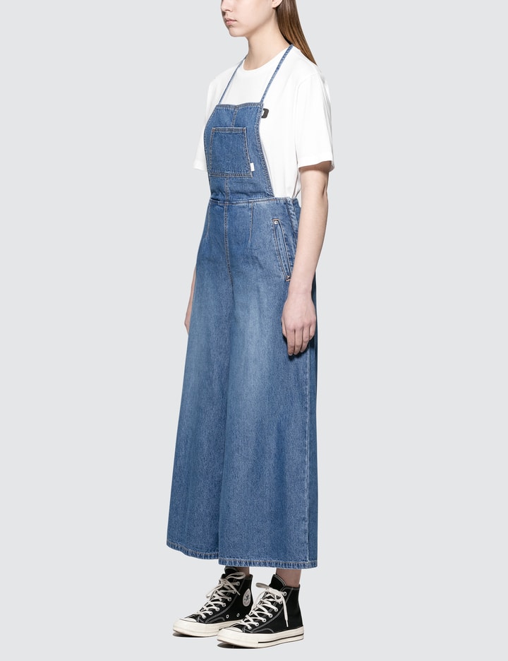Wide Overall Denim Pants Placeholder Image