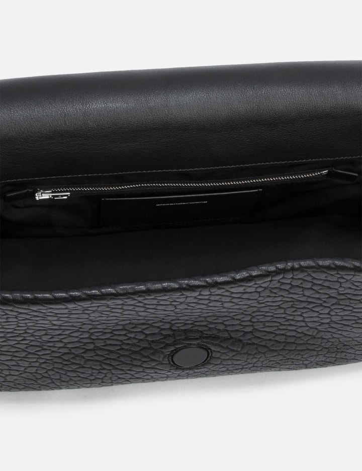 Alexander Wang Ricco Medium Flap Bag In Black
