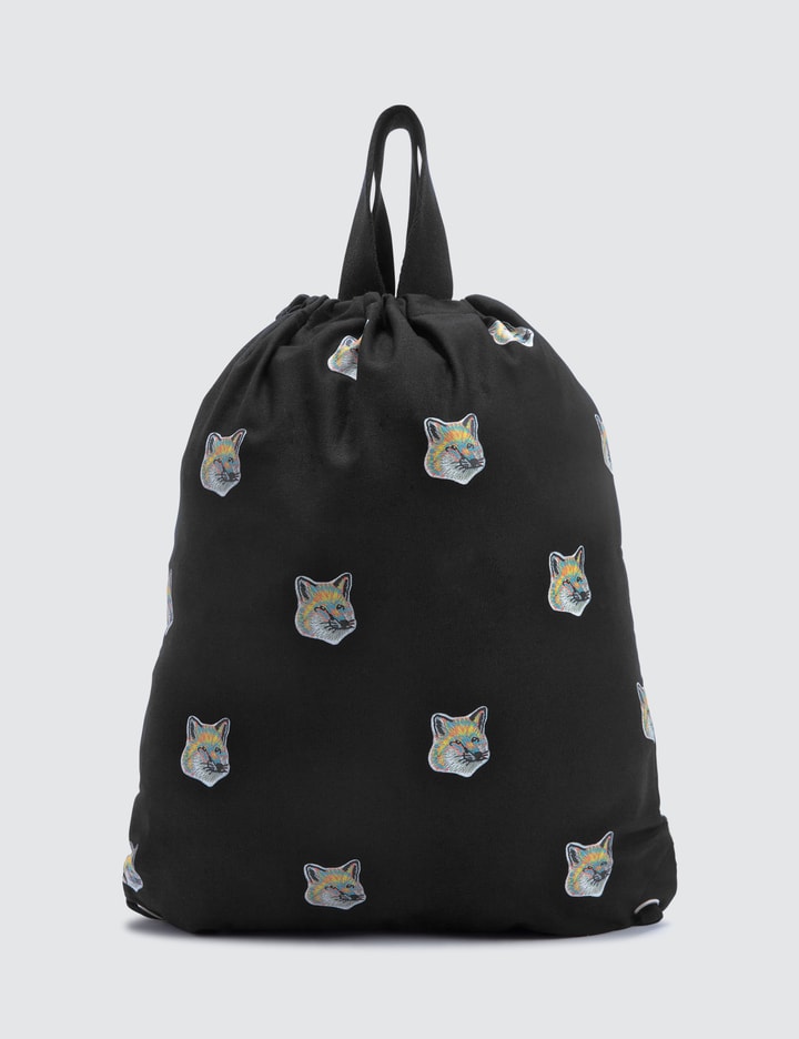 All-over Pastel Fox Head Tote Backpack Placeholder Image