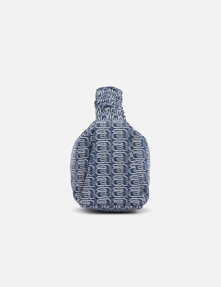 Alexander Wang Scrunchie Small Bag In Jacquard Denim in Blue