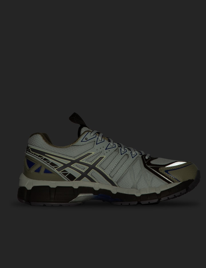 Asics Multicolor Mesh And Rubber Gel-kayano 20 Sneakers In Grey
