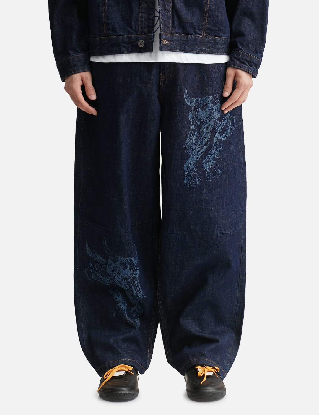 X Daniel Johnston Bull Selvedge Denim Jeans view 11