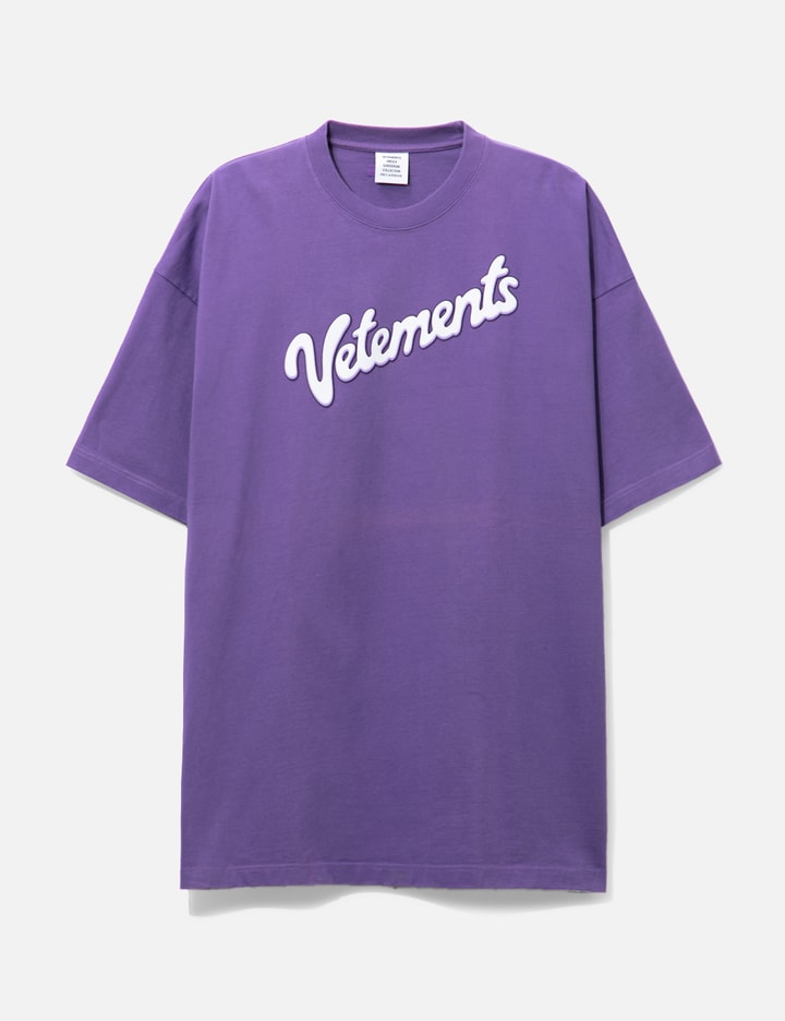 Shop Vetements Oversized T-shirt In Purple