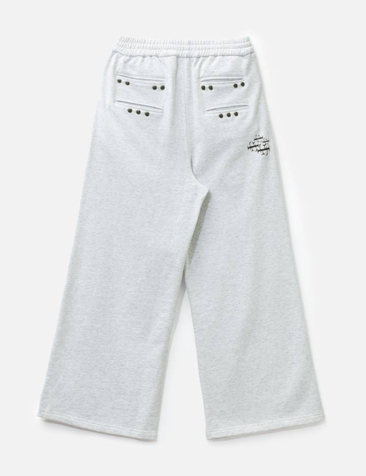 Thought We Friends "Jackie" Grey Studded Sweatpants