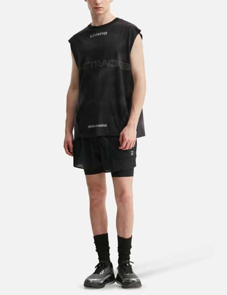 NīNEpointNīNE X Li-Ning "The Light Of Moon" Running Tank Top view 14