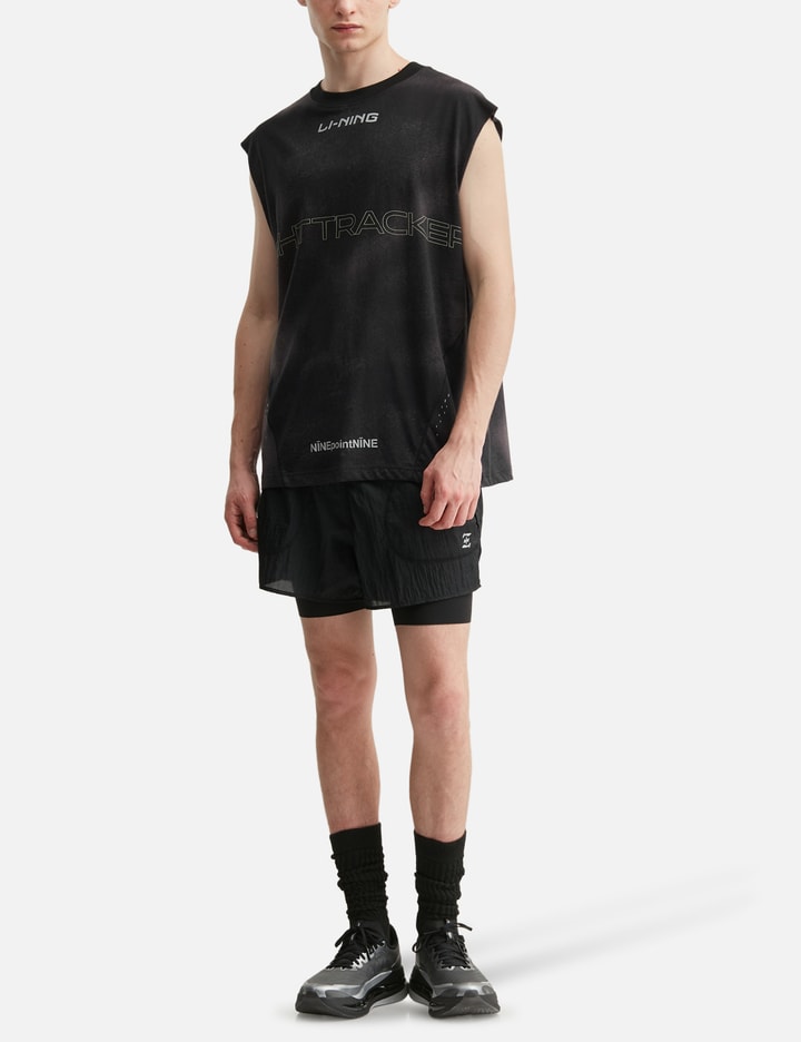 NīNEpointNīNE X Li-Ning "The Light Of Moon" Running Tank Top view 5