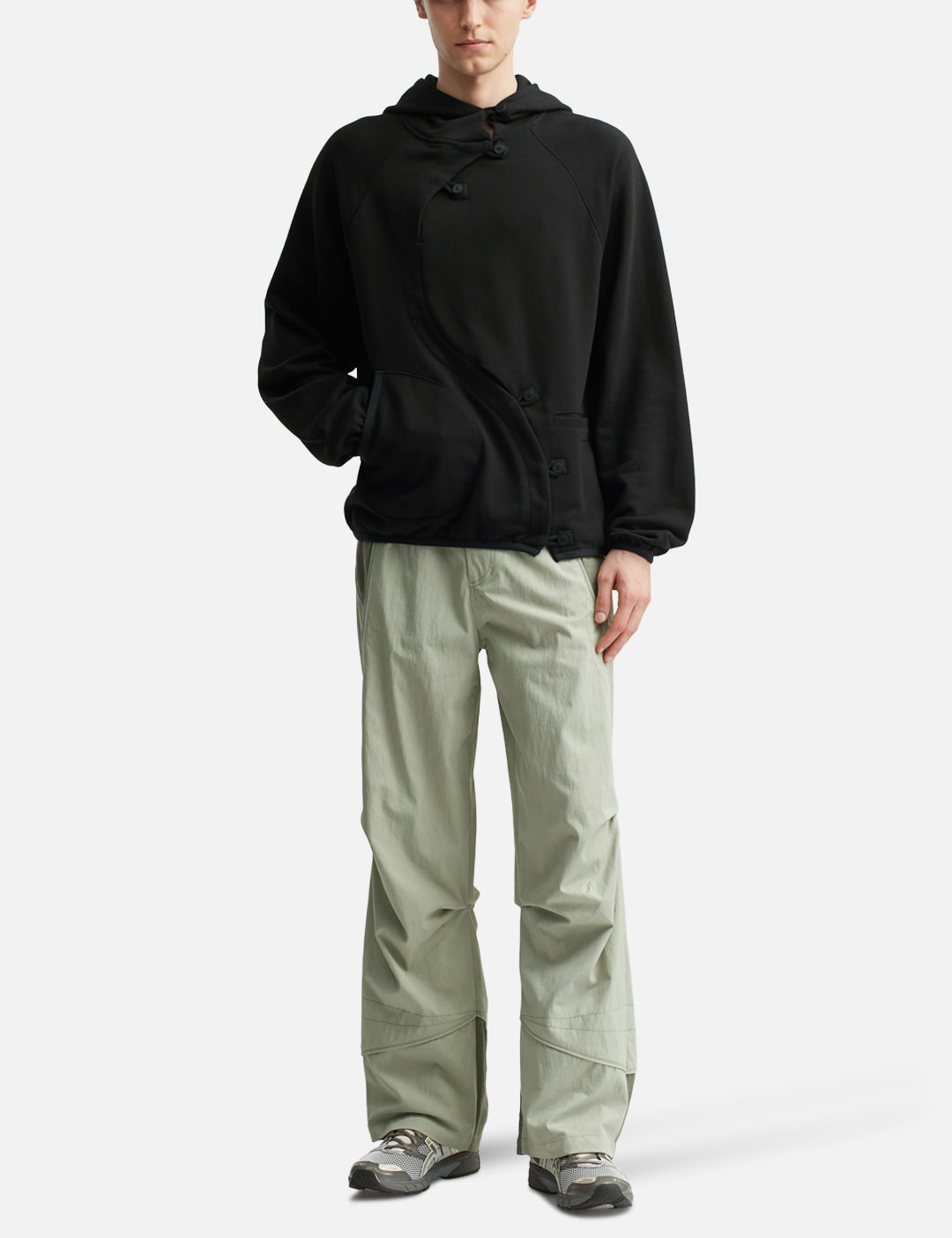 Linen Block Pants view 20