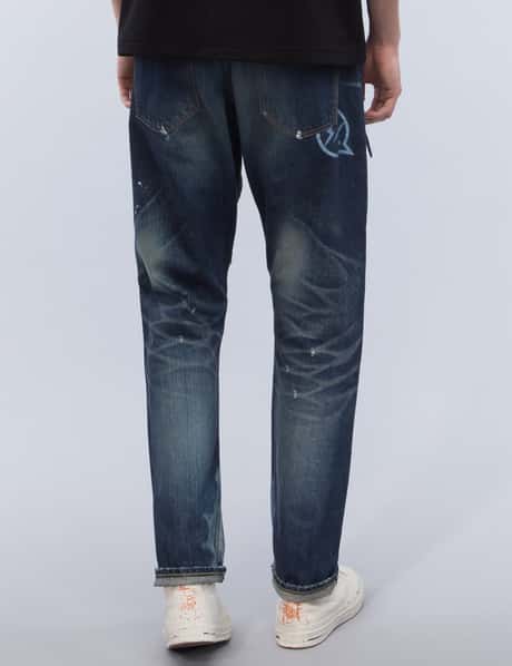 Denim By Vanquish & Fragment - Five Years Wash Wide Straight Denim 