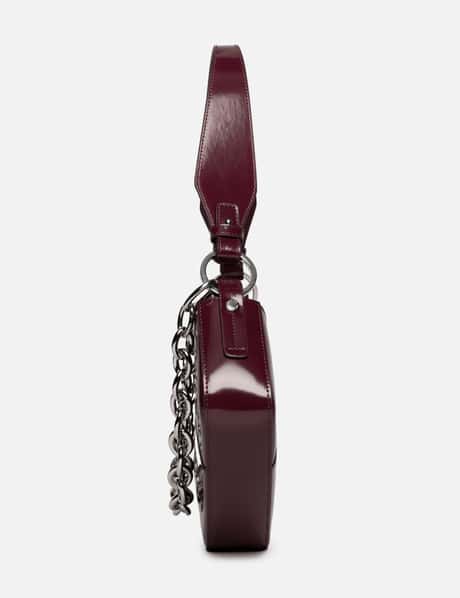 Venere Cube Burgundy Semi Patent Leather view 8