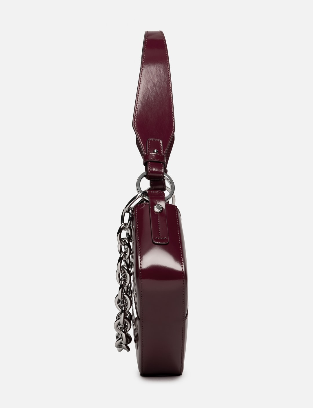 Venere Cube Burgundy Semi Patent Leather view 9