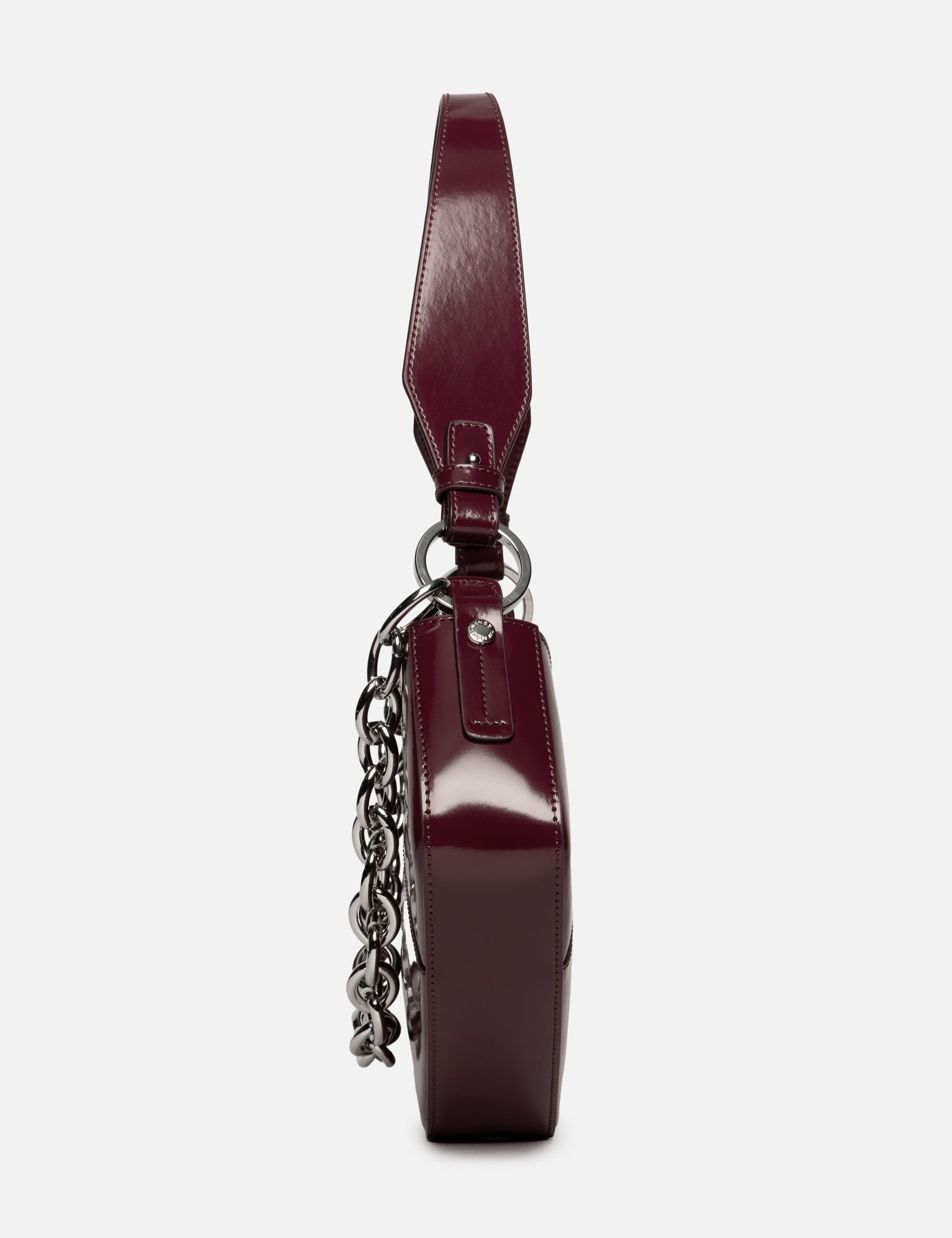 Venere Cube Burgundy Semi Patent Leather view 17
