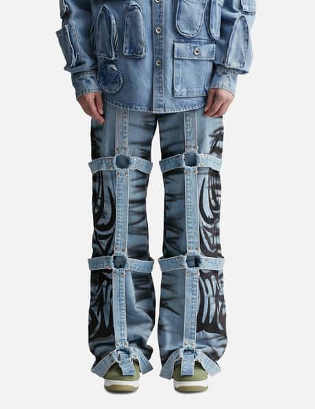 Who Decides War - WINGED LOGO BONDAGE PANT | HBX