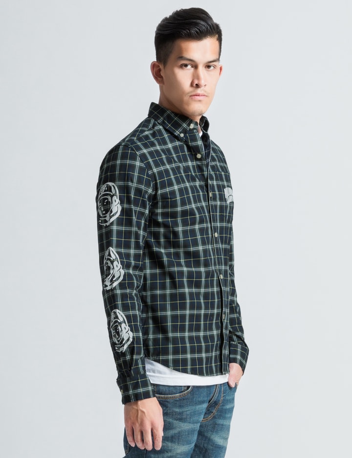 Green Plaid Button Down Shirt Placeholder Image