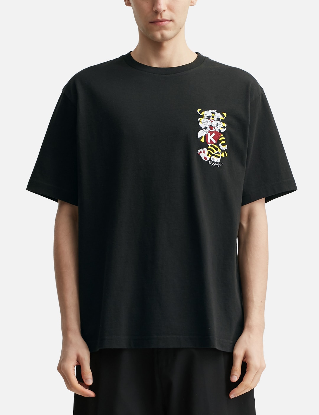 'KENZO Wild Tiger' Embroidered Oversized T-Shirt view 11