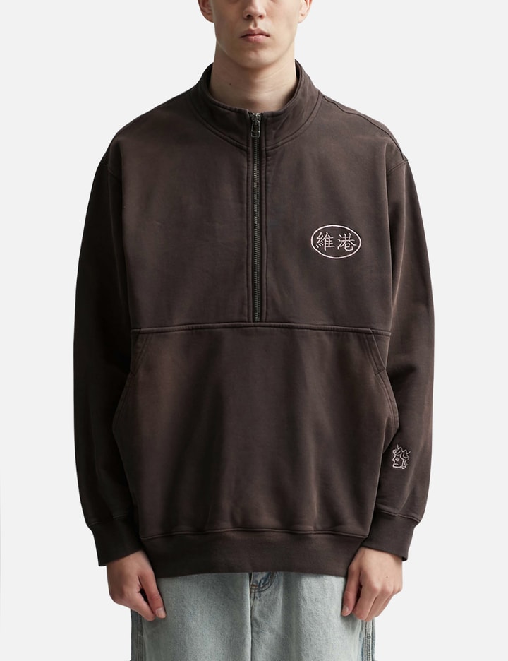 WAI GONG HALF ZIP SWEATSHIRT Placeholder Image