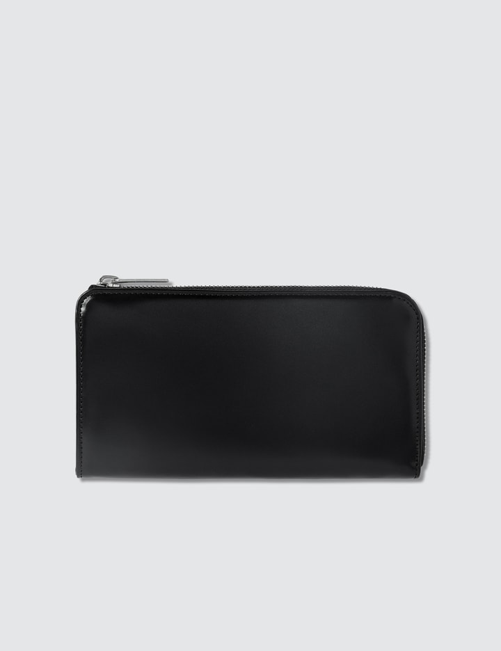 Smooth Leather Zip Around Long Wallet Placeholder Image