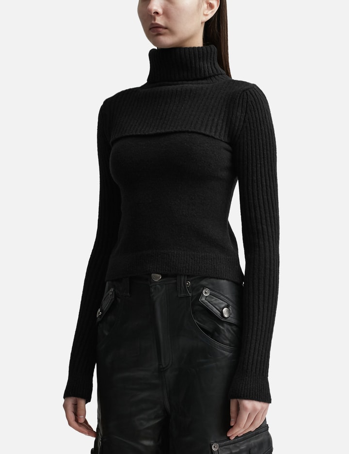 MISSED WOOL BOLERO TOP Placeholder Image