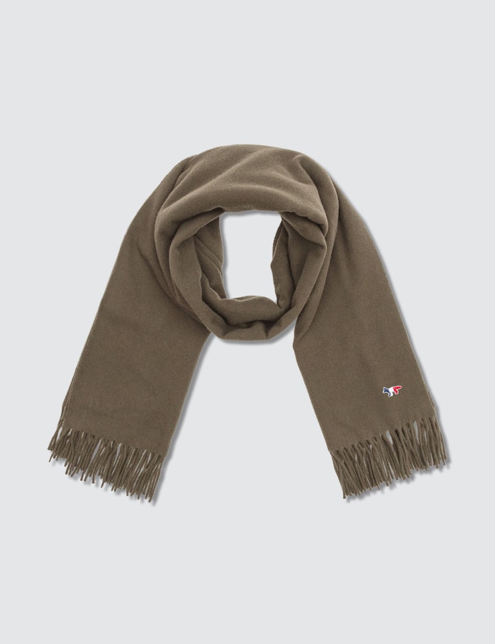 Tricolor Fox Wool Scarf Placeholder Image