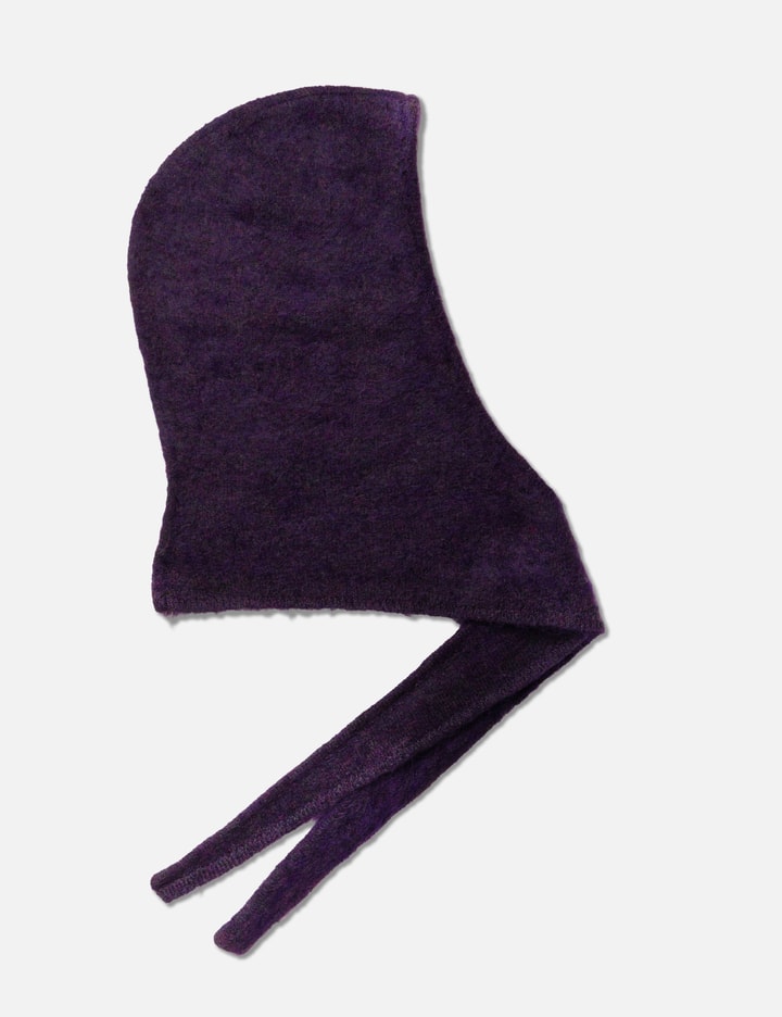 Ganni Balaclava In Brushed Mohair